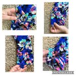 NLW  NWOT floral romper Sz M Photo 5