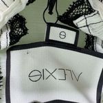 Alexis  XIMENA White Sheer Frill  Long Sleeve Blouse Size 0 Photo 7