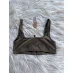 SKIMS  Outdoor Scoop Bralette Army Size Medium Photo 4