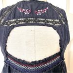 Free People  embroidered beaded tank top Photo 9