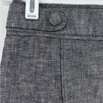 Banana Republic  Gray Linen-Blend Pencil Skirt Photo 2