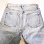 7 For All Mankind | High-Rise Button Fly Skinny Jeans in Vail size 27 Photo 8