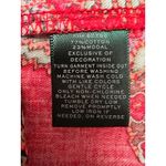 Ralph Lauren Lauren   Red Paisley Shirt‎ Dress Tunic M Photo 5