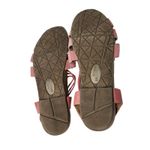 Earth Origins  Pink Leather Strappy Open Toe Slingback Laney Sandals Size 10 Photo 6