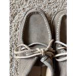 Beek Brown Suede Lace Up Wallabee Moccasin Toe Casual Comfort Shoes Womens 8 Photo 3