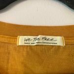 We The Free  Burnt Orange Cropped Oversized Long Sleeve Lounge Women's size Small Photo 1