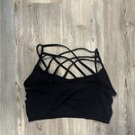 Zenana  L/XL Black cage style bralette w/removable pads  #activewear Photo 2