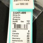 Seafolly NWT Shine On Twist Bandeau in Blueprint Photo 8