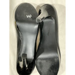 Tahari Womans  Laura Black Leather Platform Pumps Slip On 8.5 M Photo 7