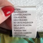 Vtg Y2K 2000s Small Slip Skirt Floral Lace Ruffle Boho Cottage Prairie Coquette Green Photo 6