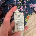 Free People Lolita Top Long Sleeve Cropped Smocked Tie Top Size XS Photo 2