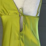 Rumored “Meadow” Mini Dress in Citron Photo 4