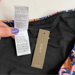 J.Crew Curved Waist Cheeky Bikini Bottom in Gathered Floral Block Print size 3X Photo 6