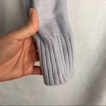 Athleta  Sweater Womens Sz S Bayshore Turtleneck Tunic Light Blue Cashmere Wool Photo 3