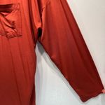 Rust Red Long Sleeve V Neck Tunic by Rae Mode Women’s Plus Size 3XL Photo 3