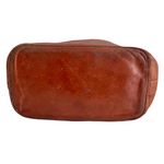 Ralph Lauren Vintage Polo Cognac Brown Leather Crossbody Bucket Bag Photo 4