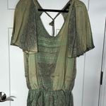 Revolve NWOT Karma Highway Paisley Print Tie Back Elastic Waist Top Photo 0