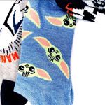 Disney Star Wars Womens No Show Socks The Mandalorian Baby Yoda Grogu Fun Gift Photo 7