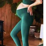 FP Movement x Hatch Never Better Maternity Leggings Garden Green Size XL Photo 2