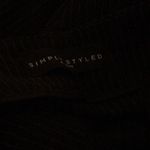 simply styled pin stripped NWT 4S Boot Cut Black pants Photo 10