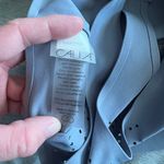 Calia by Carrie Calia Dusty Blue-Grey Perforated Lightly Padded Sports Bra Photo 5