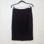 Eileen Fisher Dark Brown Straight Skirt Size Small Brown Knit Skirt Photo 1