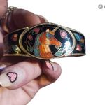 Rare Vintage Unicorn Bracelet Black Photo 0