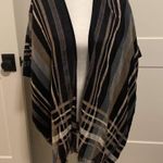 Evereve NWT  ECHO Poolside Plaid Cardi Ruana Poncho Photo 6
