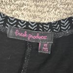 Fresh Produce  Maxi Dress Womens XS Black Gray Sleeveless Comfy Long USA Photo 4