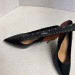 SEVEN BIG TREE Black Brown Color Block Pointed Toe Stiletto Heels Size 40 US 9.5 Photo 7