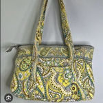 Vera Bradley Lemon Parfait Retired Betsy Shoulder bag Paisley Photo 0