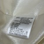 Tahari  Arthur S Levine Cream Lace and Sequin Zip Back Maxi Dress Gown Womens 8 Photo 13