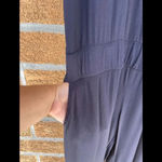 Monrow Jumpsuit Crepe Jogger Sleeveless V Photo 6