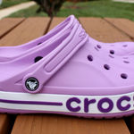 Crocs Mystic Purple Bayaband Clogs Women's Sz 10 Photo 0