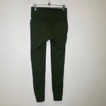 Athleta  Green Stretch Leggings Pockets EUC Sz Sm Nylon Spandex Casual Fitted Photo 3