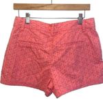 Gap  Womens Eyelet Cotton 3" Inseam City‎ Shorts Salmon Pink Size 6 Photo 2
