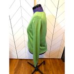 Brooks Brothers  Women’s XL Silk Cotton Green Button Long Sleeve Cardigan Preppy Photo 1