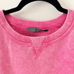 Danskin Vibrant Pink Crew Neck Sweatshirt Medium Photo 1