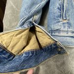 Levi's  Premium Trucker Jean Jacket Women Medium Blue Denim Adult Quilted Classic Photo 10