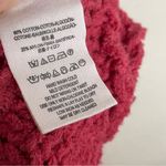 Free People Halo Pullover Crocheted Knit Sweater Oversized Coral Pink Photo 9