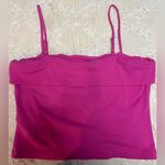 Pilcro  Magenta Spaghetti Strap Top Photo 1