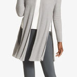 M.M Lafleur The Graham Kimono Cardigan Women +1 / XL Silver Minimalist Normcore Photo 0