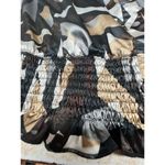 Apostrophe  Retro * Button * Tie Top Blouse Sz XL NWOT Photo 3