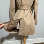 Michael Kors Khaki Trench Coat Belted Jacket Photo 3