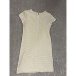 Vineyard Vines  Womens Ottoman Shift Dress Cream Short Sleeve Cotton‎ size xxs Photo 5