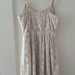 Lush Clothing Lush women’s Cream Lace mini Dress Cottagecore boho size small Photo 3