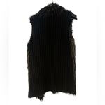 Adrianna Papell  Fur Vest, size S Photo 2