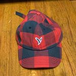 American Eagle Red Checkered Hat Photo 0