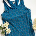 Nike Fit Active Tank Blue circle Print Photo 0