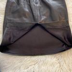 H.I.P. SIENA 100% Leather Skirt long 23” waist 30” 36” excellent condition size 10 Photo 10